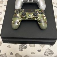 Playstation 4 con 2 joistick e 3 giochi