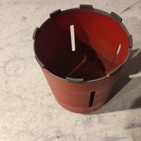 Tazza diametro 160 mm.  diamantata
