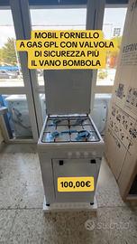 CUCICINO CON BOMBOLA A GAS