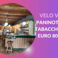 Bar paninoteca ottimi incassi