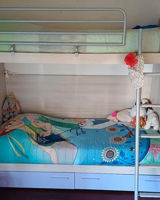 Camera con letto a castello