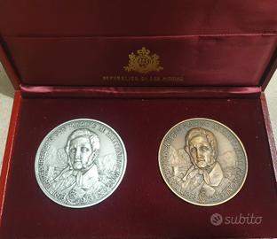 Medaglie Commemorative Manzoni argento 