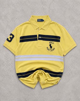 Polo Ralph Lauren Uomo Righe Giallo Nero M