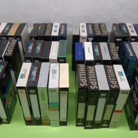 Kit 60 Videocassette VHS usate, per la maggior par