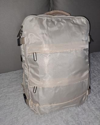 Zaino da viaggio, mochila de viaje, beige/panna