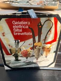 Gelatiera semiautomatica vintage