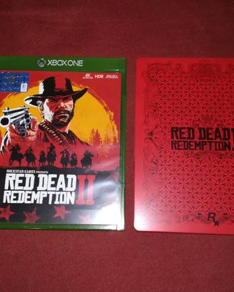 RDR2 Red dead Redemption 2 steelbook - XBOX