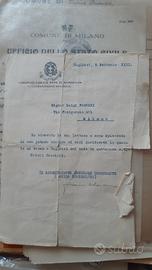 Documenti storici ventennio fascista