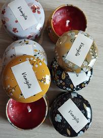 candele fatte a mano