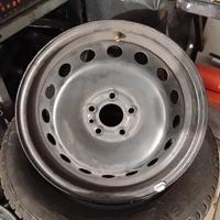 2 cerchi 15 ferro alfa romeo 