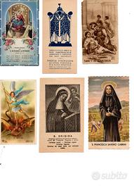 18 SANTINI D'EPOCA + 2 CALENDARIETTI 1925 E 1947