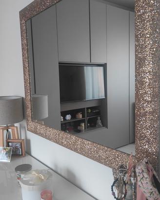 specchiera glitter platino mondo convenienza 