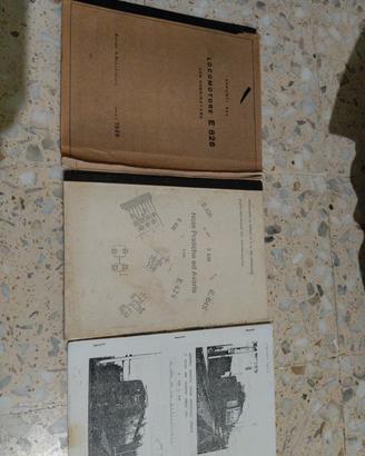 N. 3 pubblicazioni sulle locomotive E 626 e altre