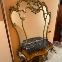 toeletta barocco veneziana e rococò