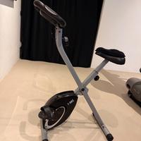 Cyclette Ultrasport F-Bike pieghevole casa