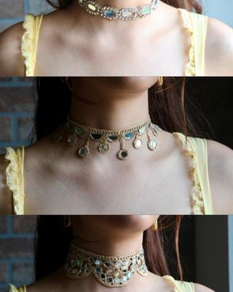 Girocollo/Choker fatto a mano