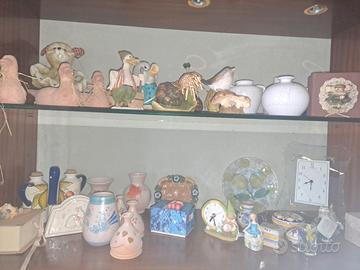 ceramiche soprammobili in stock 