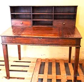 Scrittoio d’epoca primi 900,legno,cassetti segreti