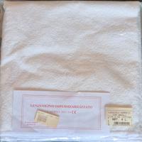 Lenzuolo impermeabilizzato 125 x 60 100% cotone
