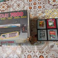 Atari 7800 pro system del 1984 perfetta con giochi