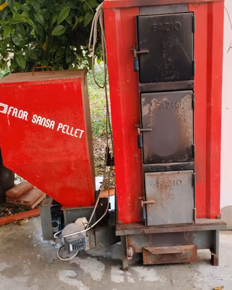 Caldaia a biomassa più legna