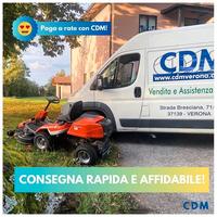 TRATTORINO RIDER HUSQVARNA R 214T + piatto 103
