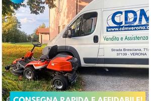 TRATTORINO RIDER HUSQVARNA R 214T + piatto 103