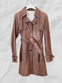 Trench in pelle