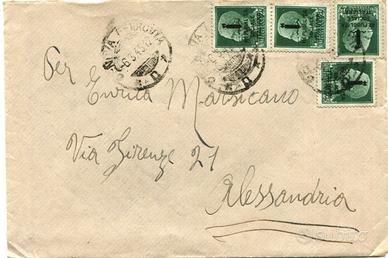 A560 - Lettera da Genova ad Alessandria