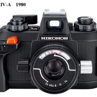 NIKONOS IV-A con borsa, obiettivi ed accessori