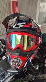 Casco Cross LS2 tg L