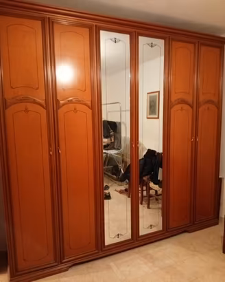 Camera matrimoniale in legno
