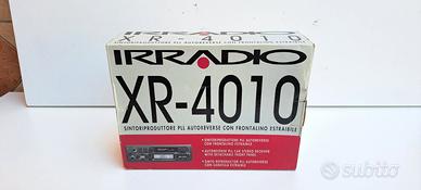 Autoradio Vintage Irradio XR-4010 – Nuovo, Fondo d