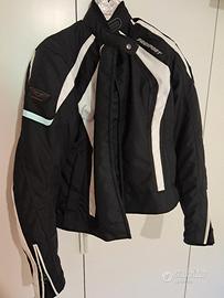 Giacca moto donna Prexport + guanti Dainese