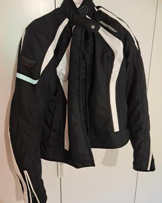 Giacca moto donna Prexport + guanti Dainese