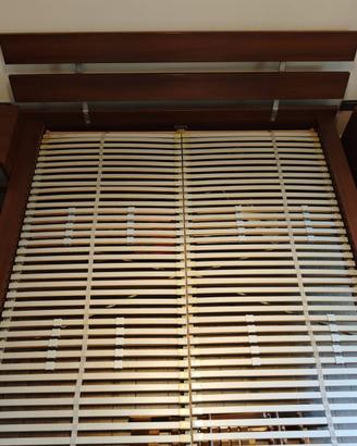 Letto IKEA HOPEN 160x200 con rete + 2 comodini