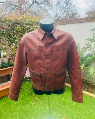 Giubbino in vera pelle di maiale uomo Etro