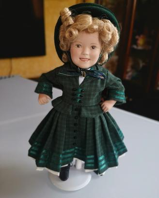 Shirley Temple "The littlest rebel" porcelain doll