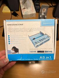 Lettore Card 63 in 1 Interno Mediacom M-L52UI usb