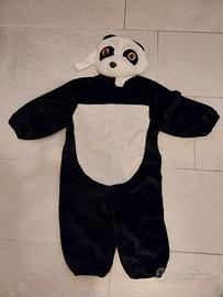 Costume carnevale panda 2/3 anni