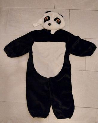 Costume carnevale panda 2/3 anni