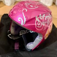 Caschetto sci Briko Disney tg 52 +maschera Salomon