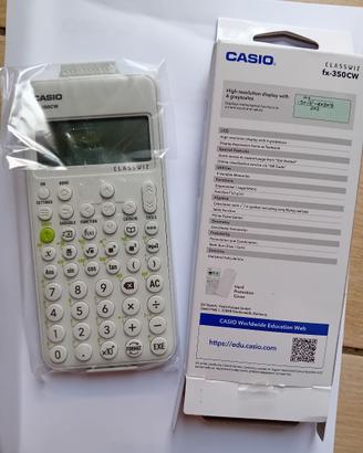 Calcolatrice scientifica CASIO FX-350 CW NUOVA