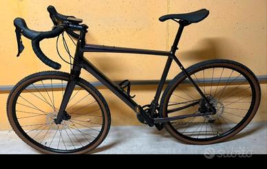 gravel cannondale topstone 2 grx2 viola scuro