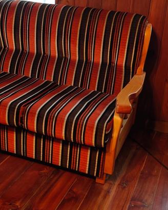 Divano e due poltrone stile rustico  -venduto-