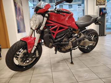 DUCATI RED MONSTER 821 DEPOTENZIATO 35 KW PERMUTA