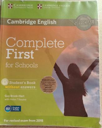 Complete first for schools student's book workbook