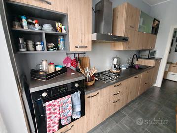 cucina lineare 4m con lavastoviglie