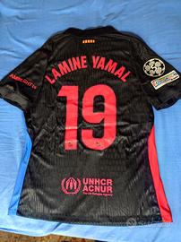 maglia T-shirt Barcellona Lamine Yamal 19