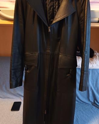 cappotto in vera pelle  da donna